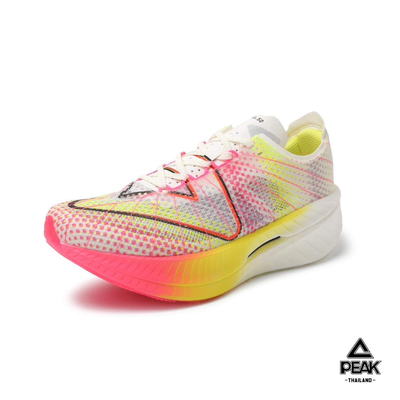 PEAK Taichi "UP30 5.0 Elite" Running ET261087H รองเท้าวิ่งมาราธอน เพื่อการแข่งขัน พื้นคาร์บอน นุ่ม เด้ง เบา รับน้ำหนักดี - Image 3