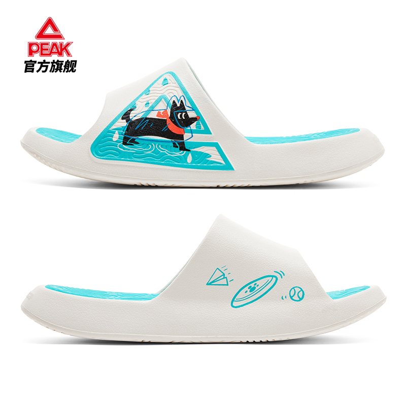 PEAK Taichi Slipper 1.0 "Puppy" DL2620307 รองเท้าแตะ เพื่อสุขภาพ ใส่หลังเล่นกีฬา สุนัข Dog นุ่ม เด้ง สบายเท้า ลดบาดเจ็บ - Image 3