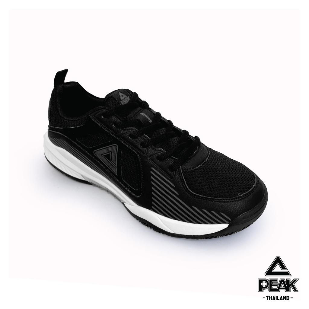 PEAK "Cross Court" E39021C รองเท้าแบดมินตัน เทนนิส ปิงปอง Pickleball กีฬาในคอร์ท นุ่ม เบา พื้นหนึบ ทนทาน ป้องกันข้อเท้า - Image 6