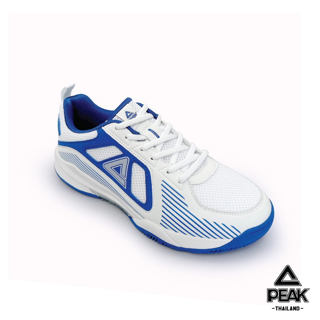 PEAK "Cross Court" E39021C รองเท้าแบดมินตัน เทนนิส ปิงปอง Pickleball กีฬาในคอร์ท นุ่ม เบา พื้นหนึบ ทนทาน ป้องกันข้อเท้า - Image 4